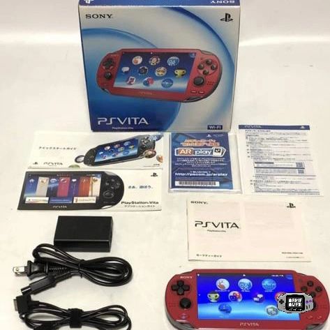 PlayStation Vita 1000 OLED “Red” (Modded)